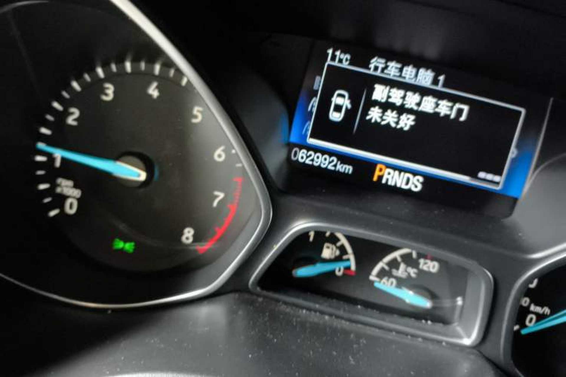 Used Ford Focus 2018 Hatchback Classic EcoBoost 180 Automatic Sport Edition Odometer Close Up