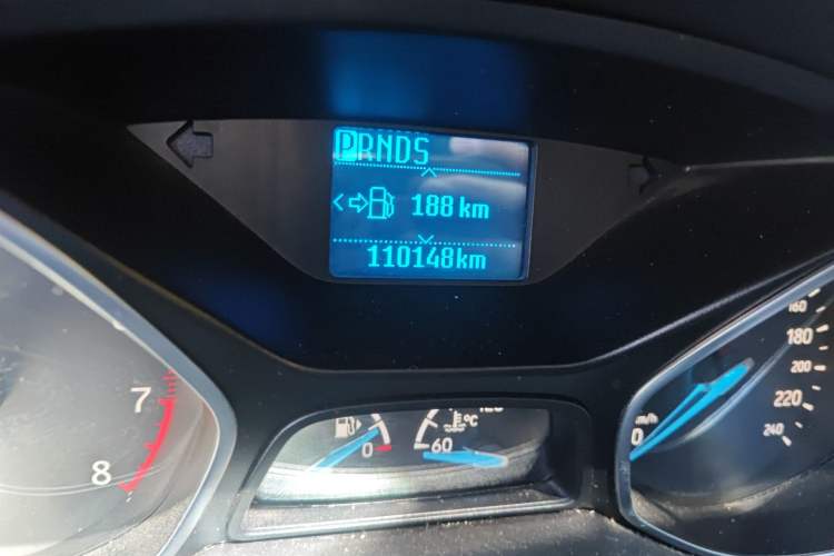 Used Ford Focus 2018 Hatchback Classic 1.6L Automatic Trendy SmartDrive Edition Odometer Close Up