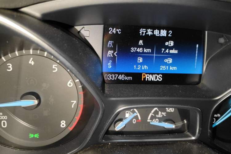 Used Ford Focus 2018 Sedan Classic EcoBoost 180 Automatic Flagship Model Odometer Close Up