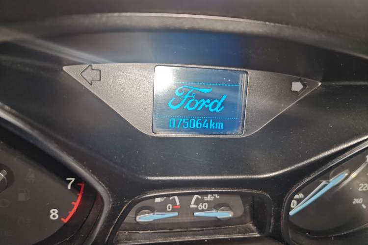 Used Ford Focus 2018 Hatchback Classic 1.6L Automatic Trendy SmartDrive Edition Odometer Close Up