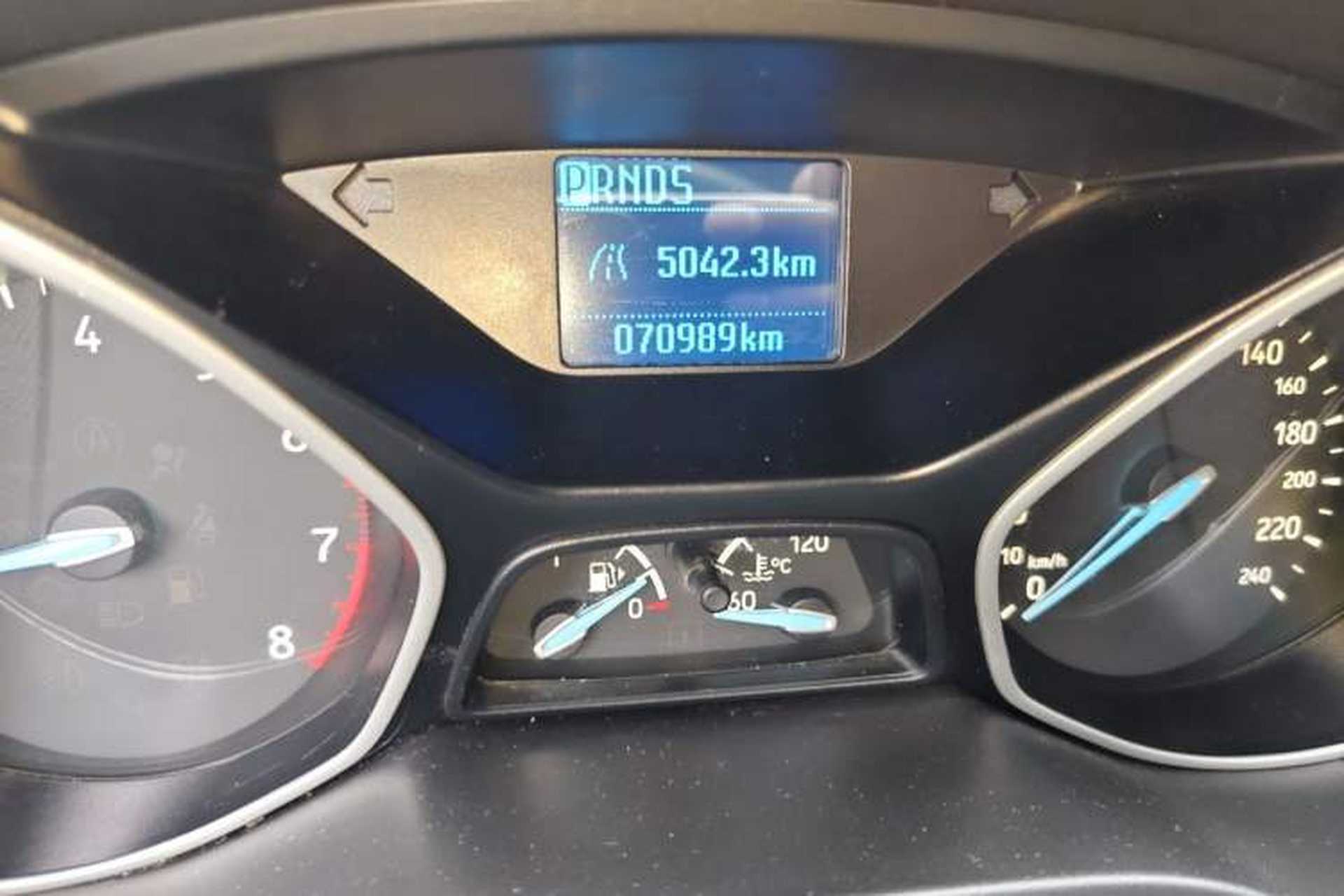 Used Ford Focus 2018 Hatchback Classic 1.6L Automatic Comfort Plus SmartDrive Edition Odometer Close Up