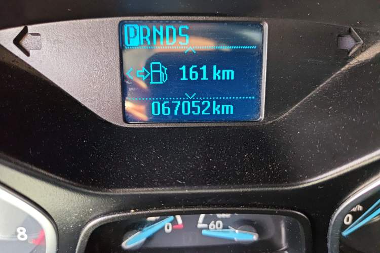 Used Ford Focus 2018 Hatchback Classic 1.6L Automatic Trendy SmartDrive Edition Odometer Close Up