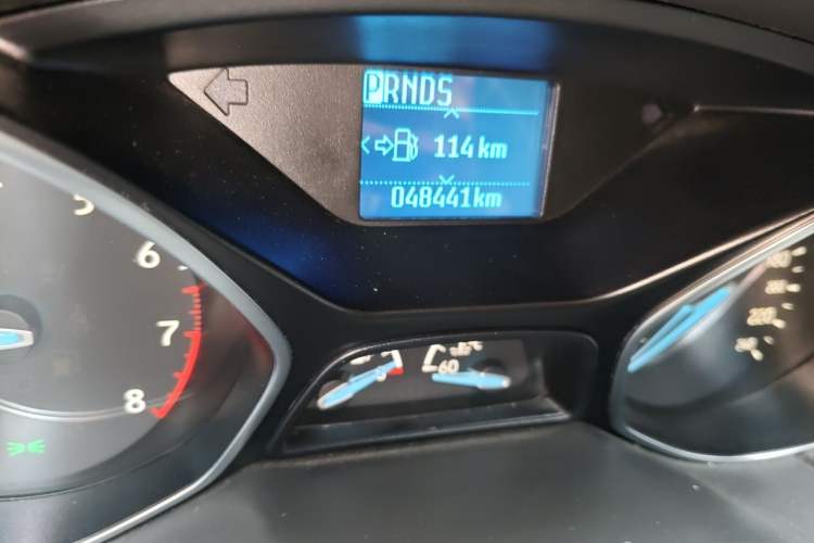 Used Ford Focus 2018 Hatchback Classic 1.6L Automatic Trendy SmartDrive Edition Odometer Close Up