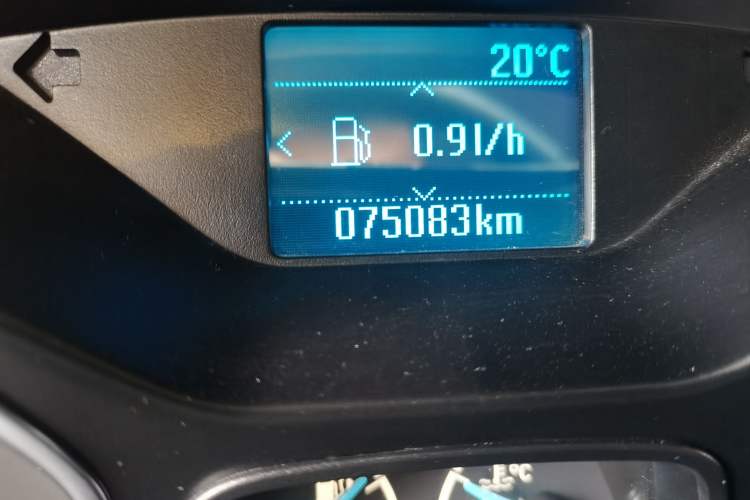 Used Ford Focus 2018 Sedan Classic 1.6L Manual Fashion Edition SmartDrive Version Odometer Close Up