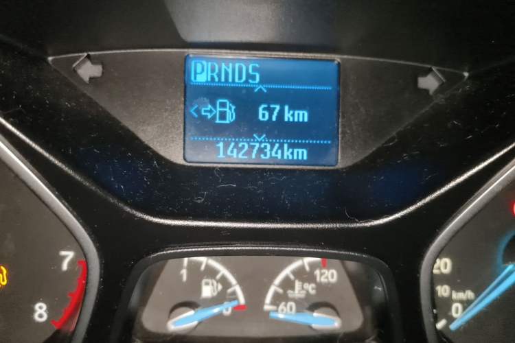 Used Ford Focus 2018 Hatchback Classic 1.6L Automatic Trendy SmartDrive Edition Odometer Close Up