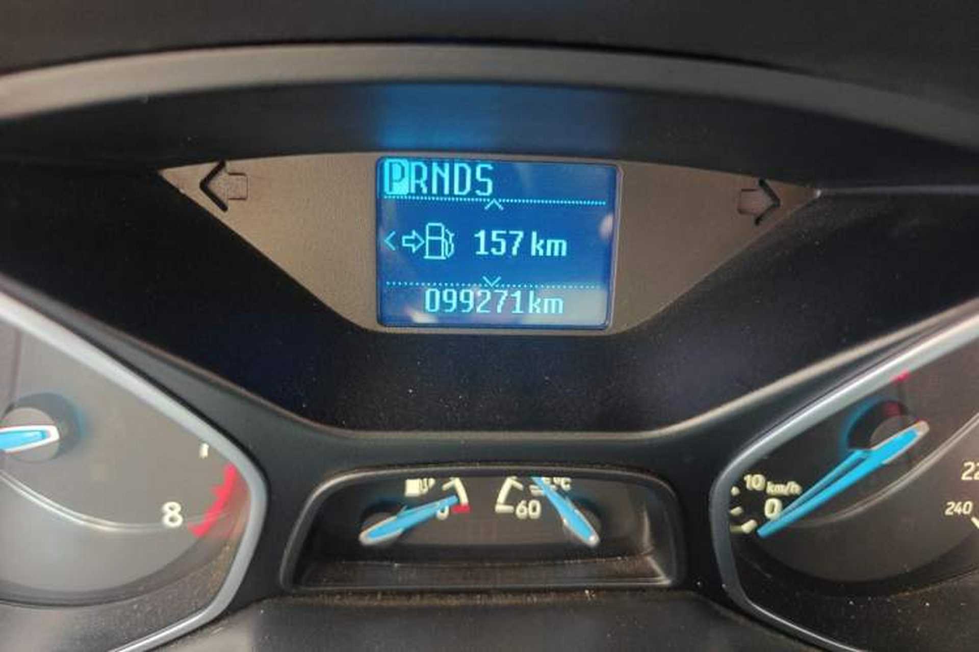 Used Ford Focus 2018 Two-Door Classic EcoBoost 125 Automatic Supercharged Style SmartDrive Edition Odometer Close Up