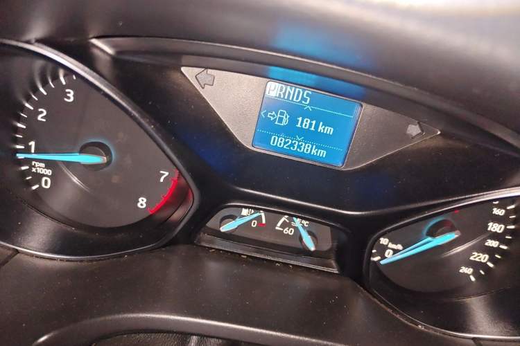 Used Ford Focus 2018 Hatchback Classic 1.6L Automatic Trendy SmartDrive Edition Odometer Close Up