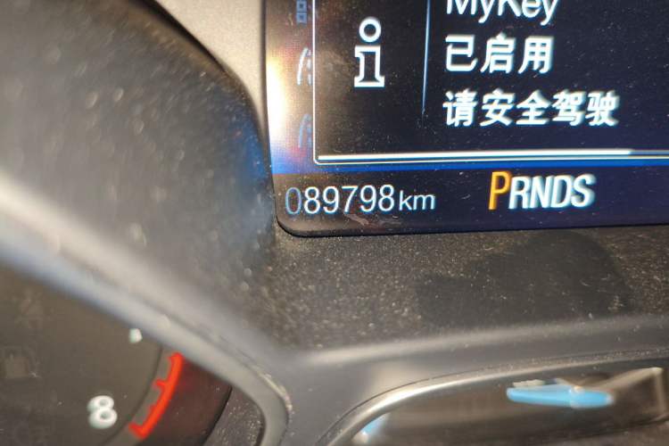 Used Ford Focus 2018 Hatchback Classic EcoBoost 180 Automatic Sport Edition Odometer Close Up