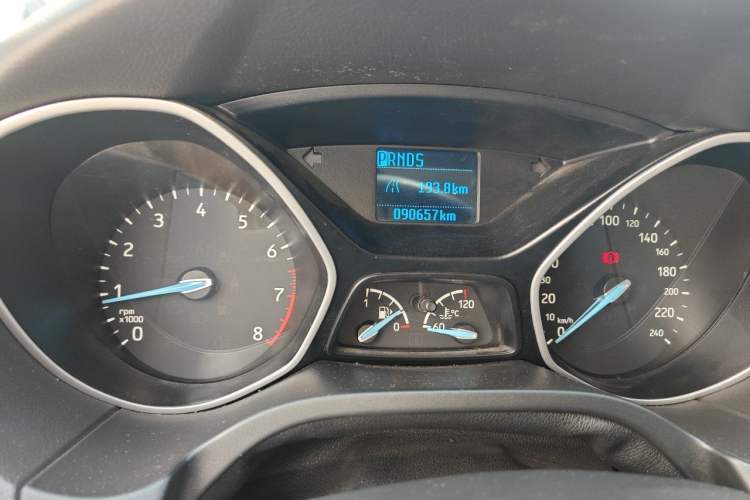 Used Ford Focus 2018 Hatchback Classic 1.6L Automatic Comfort Plus SmartDrive Edition Odometer Close Up