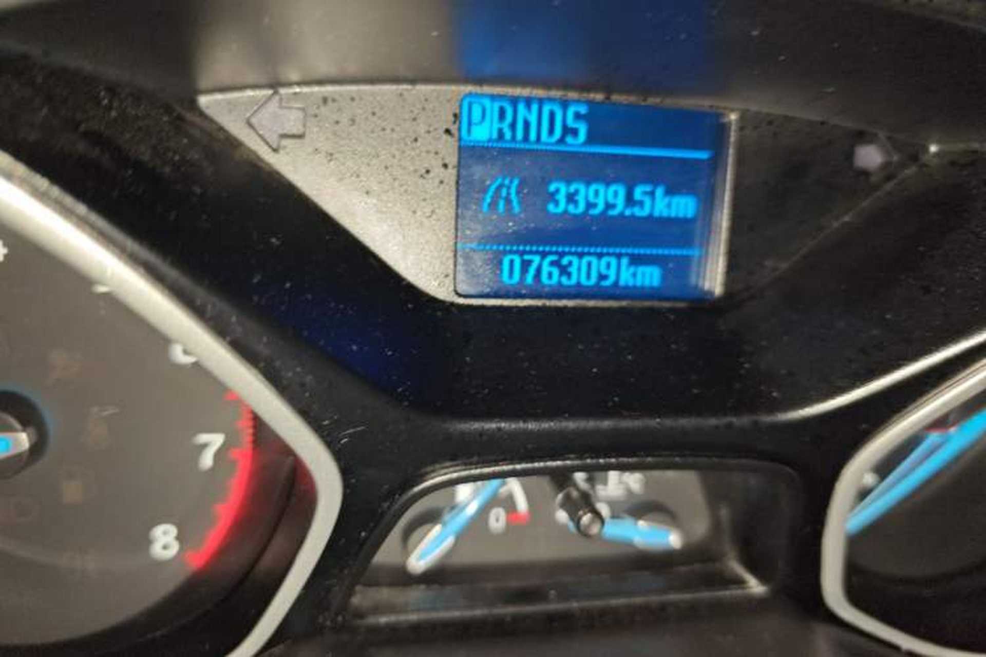Used Ford Focus 2018 Hatchback Classic 1.6L Automatic Comfort Plus SmartDrive Edition Odometer Close Up