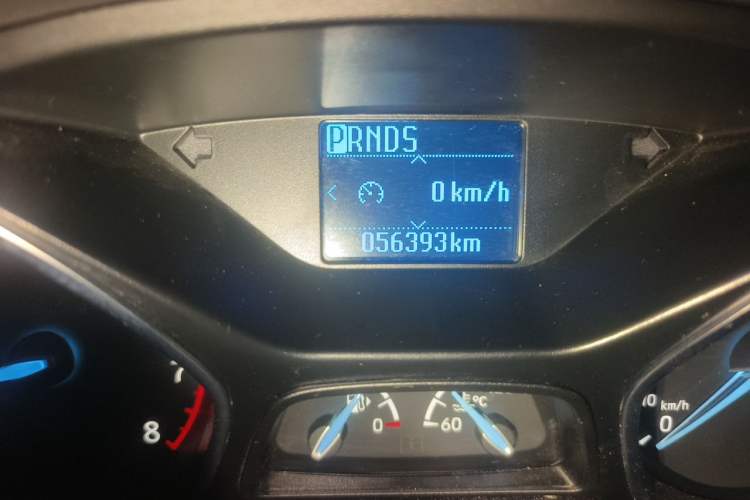 Used Ford Focus 2018 Sedan Classic 1.6L Automatic Trendy SmartDrive Edition Odometer Close Up
