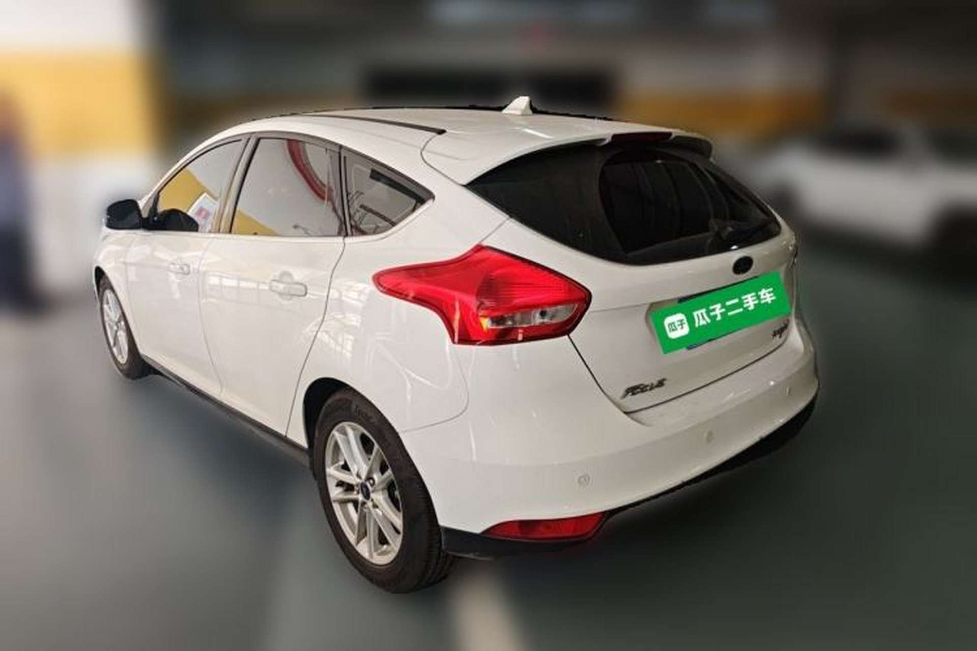 Used Ford Focus 2018 Hatchback Classic EcoBoost 180 Automatic Elite Model Rear Left 45 Deg