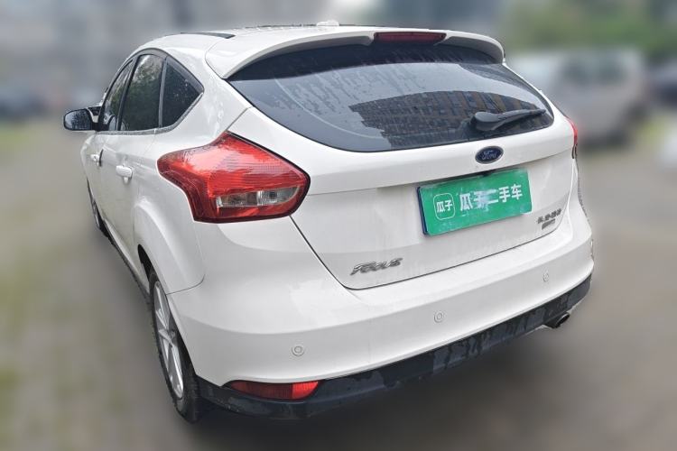 Used Ford Focus 2018 Hatchback Classic EcoBoost 180 Automatic Elite Model Rear Left 45 Deg