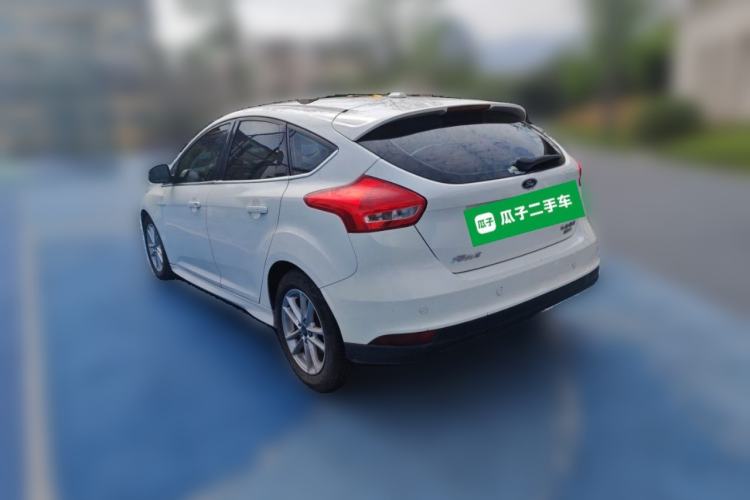 Used Ford Focus 2018 Hatchback Classic EcoBoost 180 Automatic Elite Model Rear Left 45 Deg