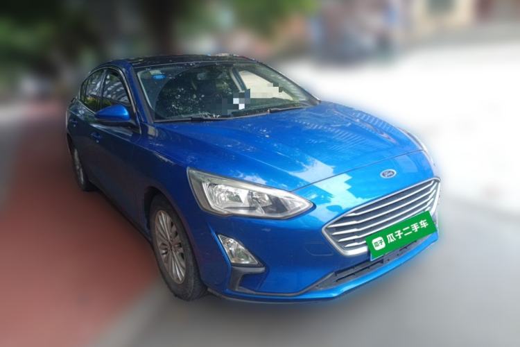 Used Ford Focus 2019 Sedan EcoBoost 180 Automatic Trend Edition Front Right 45 Deg