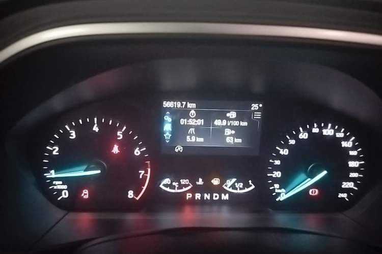 Used Ford Focus 2019 Hatchback EcoBoost 180 Automatic Trendy Model Instrument Cluster