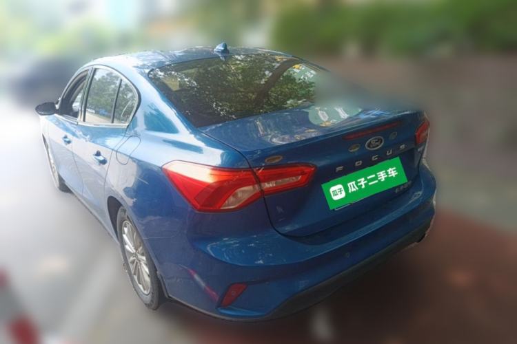 Used Ford Focus 2019 Sedan EcoBoost 180 Automatic Trend Edition Rear Left 45 Deg