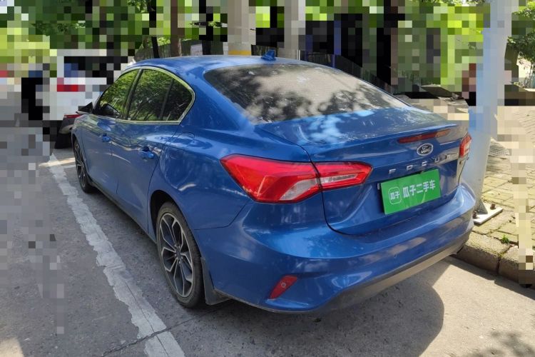 Used Ford Focus 2019 Sedan EcoBoost 180 Automatic Trend Edition Rear Left 45 Deg