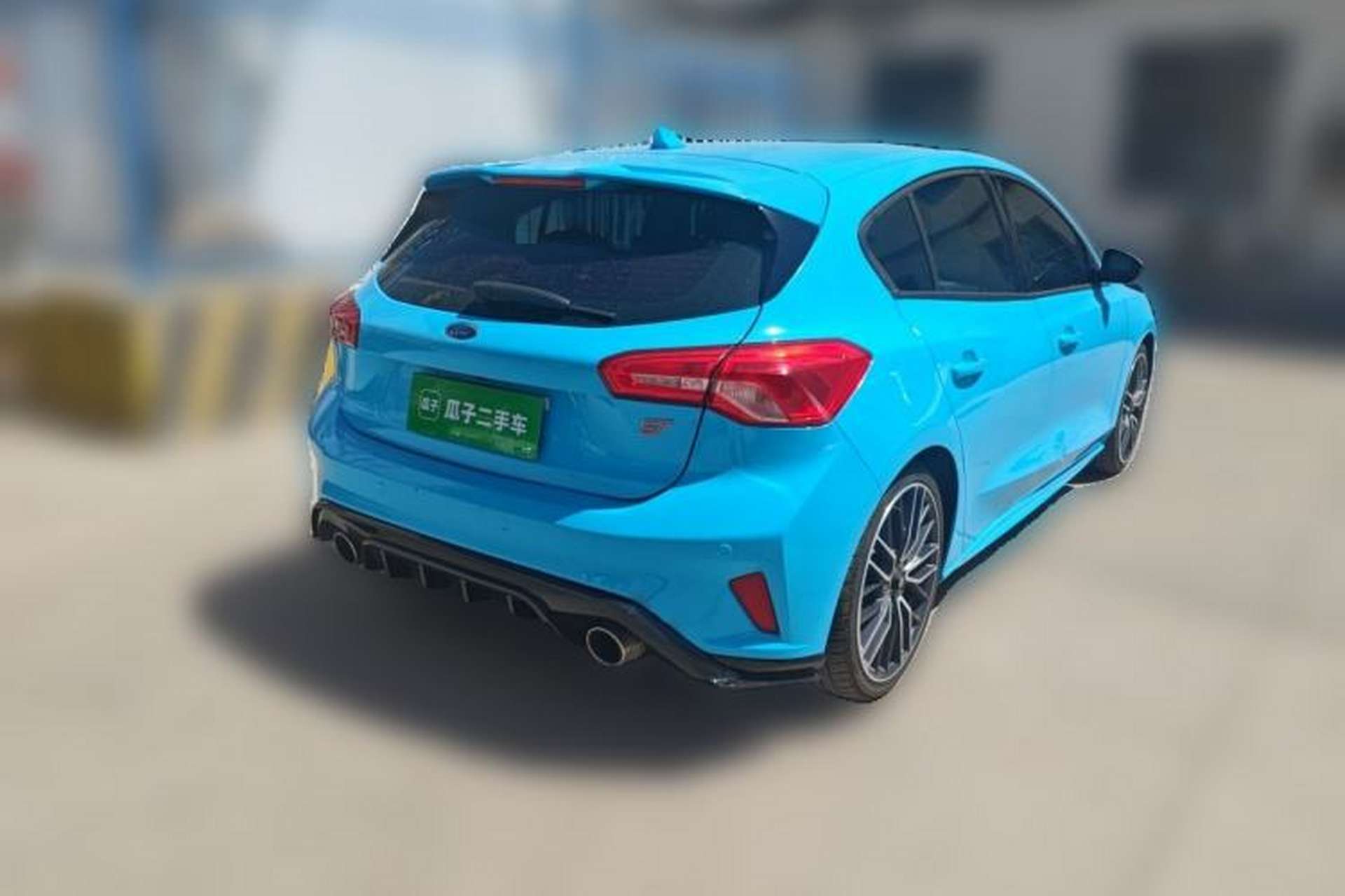 Used Ford Focus 2019 Hatchback 1.5L Manual FENGYUE Model China V Standard Rear Right 45 Deg