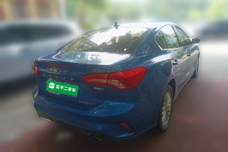 Used Ford Focus 2019 Sedan EcoBoost 180 Automatic Trend Edition Rear Right 45 Deg