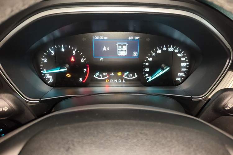 Used Ford Focus 2019 Sedan EcoBoost 125 Automatic Trendy Model China VI Standard Instrument Cluster