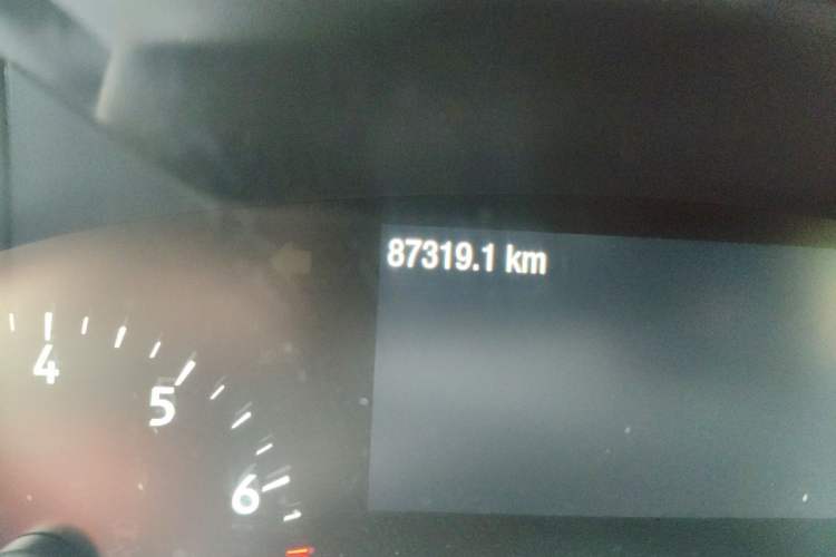 Used Ford Focus 2019 Sedan EcoBoost 180 Automatic ST Line Odometer Close Up