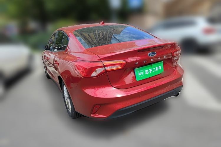 Used Ford Focus 2019 Sedan EcoBoost 180 Automatic Trend Edition Rear Left 45 Deg