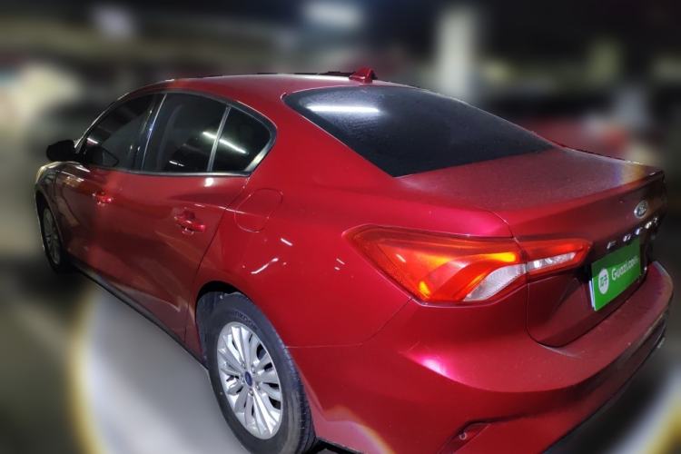 Used Ford Focus 2019 Sedan EcoBoost 180 Automatic Trend Edition Rear Left 45 Deg