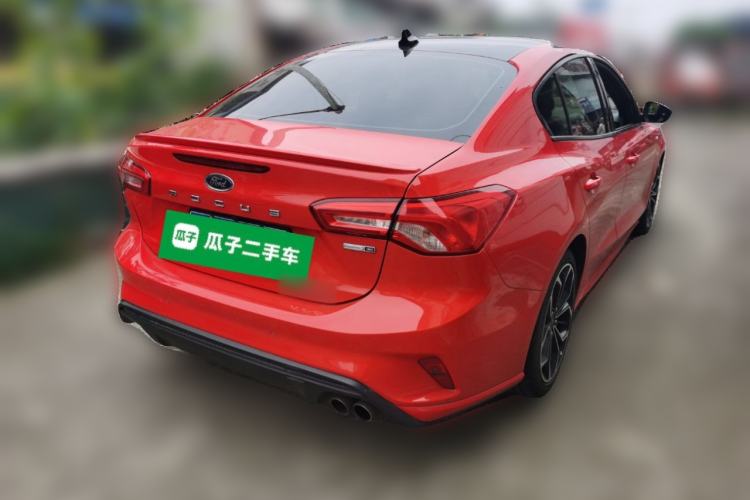 Used Ford Focus 2019 Sedan EcoBoost 180 Automatic ST Line Rear Right 45 Deg