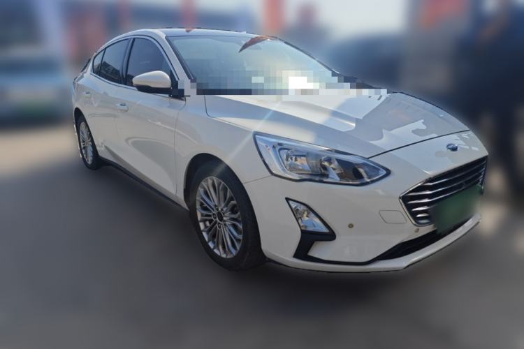 Used Ford Focus 2019 Sedan EcoBoost 180 Automatic Titanium Edition Front Right 45 Deg