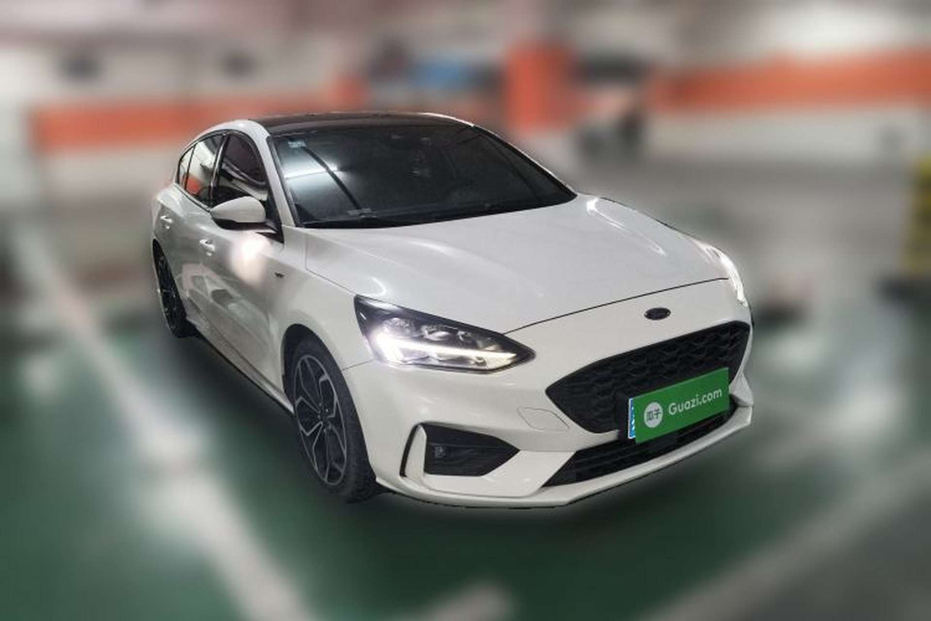 Used Ford Focus 2019 Sedan EcoBoost 180 Automatic ST Line Front Right 45 Deg