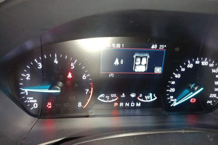 Used Ford Focus 2019 Sedan EcoBoost 180 Automatic Titanium Edition Instrument Cluster