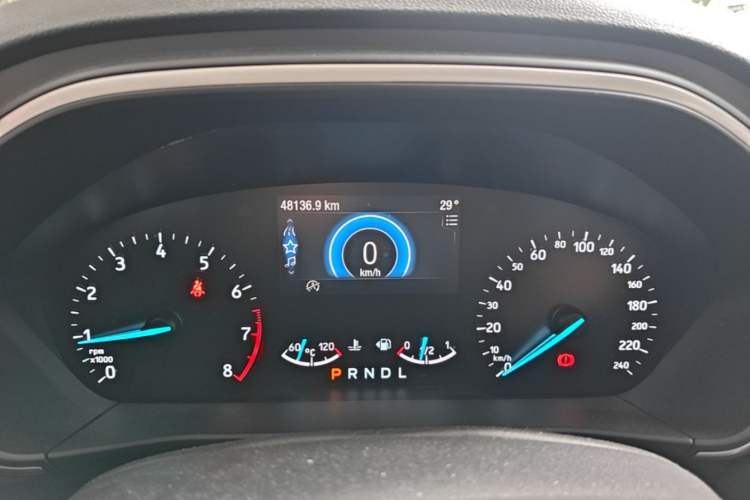 Used Ford Focus 2019 Sedan EcoBoost 125 Automatic Trendy Model China VI Standard Instrument Cluster