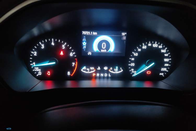 Used Ford Focus 2019 Sedan EcoBoost 125 Automatic Trendy Model China V Standard Instrument Cluster