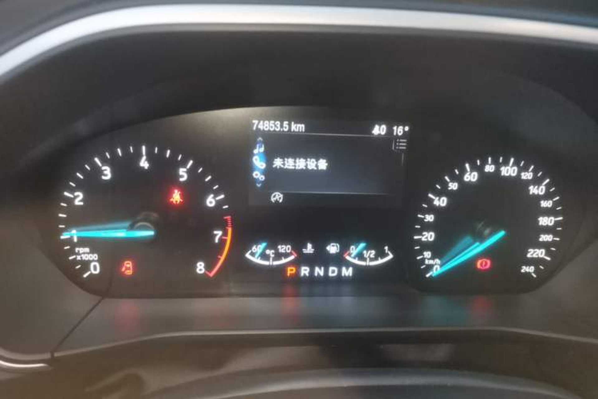 Used Ford Focus 2019 Hatchback EcoBoost 180 Automatic Trendy Model Instrument Cluster