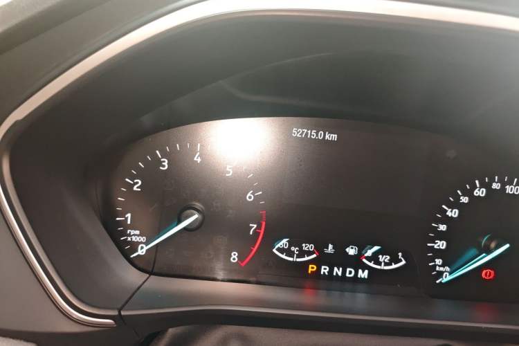 Used Ford Focus 2019 Sedan EcoBoost 180 Automatic Trend Edition Odometer Close Up