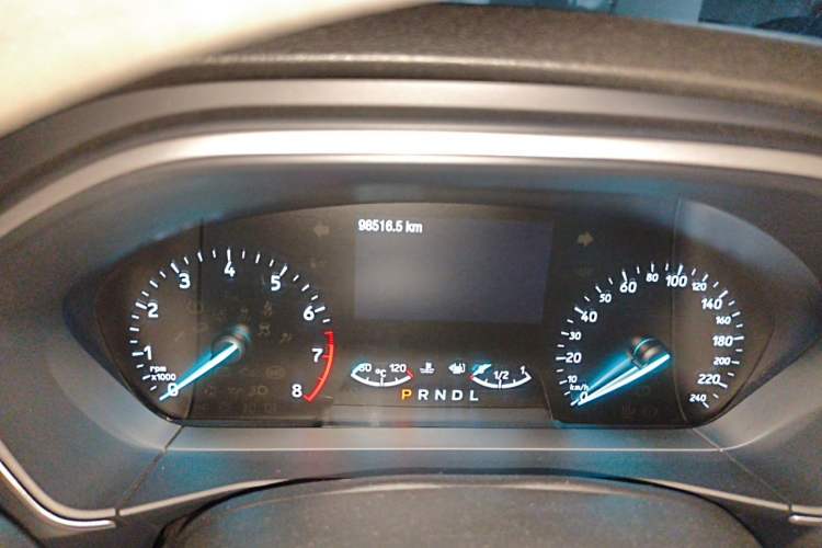 Used Ford Focus 2019 Sedan 1.5L Automatic FENGYUE Model China V Standard Odometer Close Up