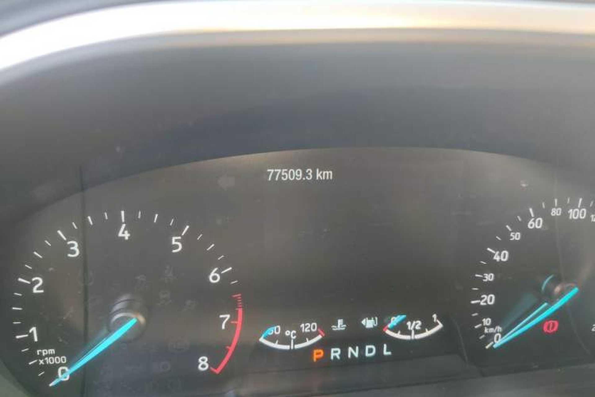 Used Ford Focus 2019 Sedan EcoBoost 125 Automatic Trendy Model China V Standard Odometer Close Up