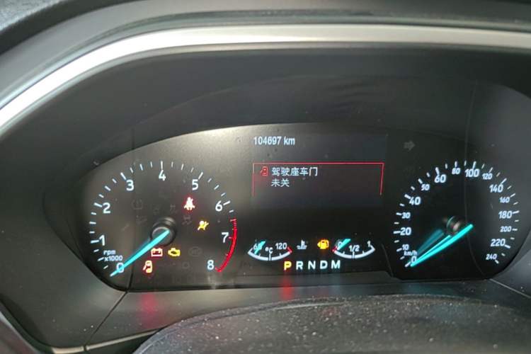 Used Ford Focus 2019 Sedan EcoBoost 180 Automatic Trend Edition Odometer Close Up