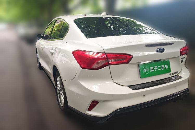 Used Ford Focus 2019 Sedan EcoBoost 180 Automatic Trend Edition Rear Left 45 Deg