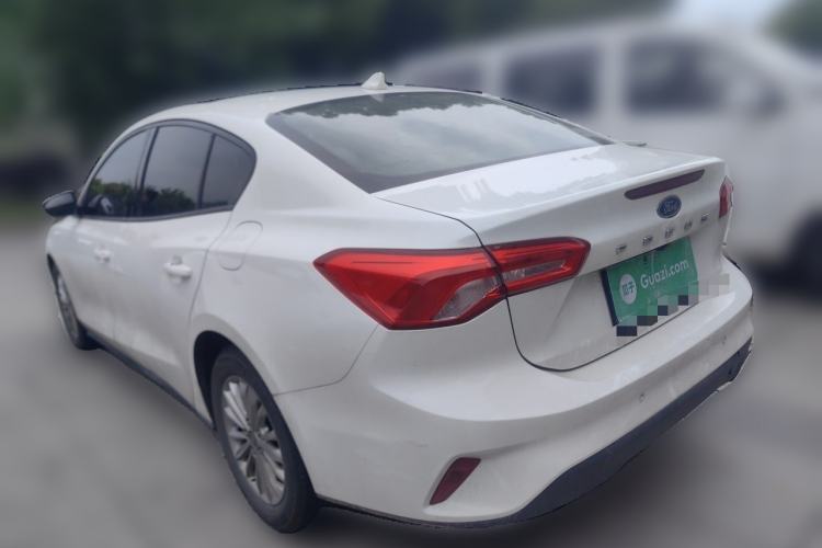 Used Ford Focus 2019 Sedan EcoBoost 180 Automatic Trend Edition Rear Left 45 Deg