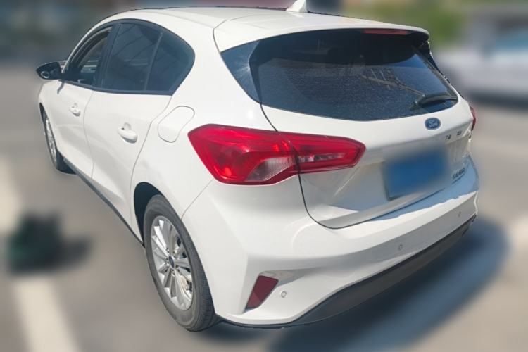 Used Ford Focus 2019 Hatchback EcoBoost 180 Automatic Trendy Model Rear Left 45 Deg