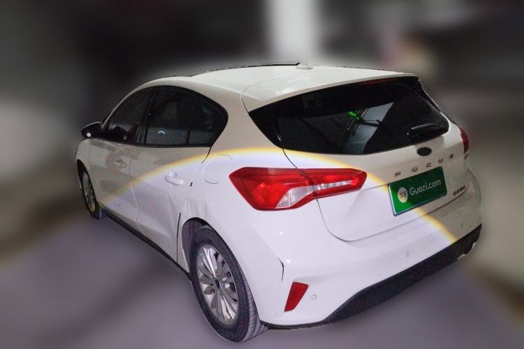 Used Ford Focus 2019 Hatchback EcoBoost 180 Automatic Trendy Model Rear Left 45 Deg