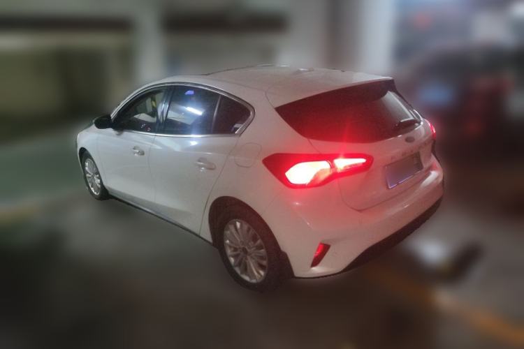 Used Ford Focus 2019 Hatchback EcoBoost 180 Automatic Trendy Model Rear Left 45 Deg