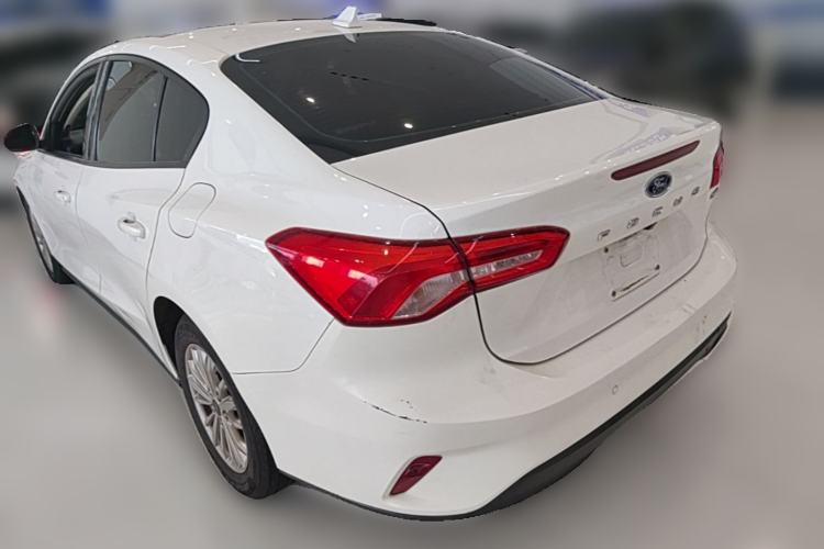 Used Ford Focus 2019 Sedan EcoBoost 180 Automatic Trend Edition Rear Left 45 Deg