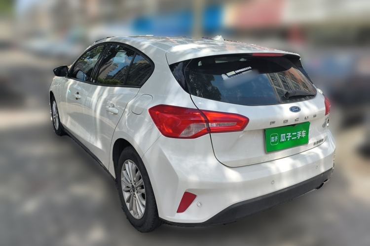 Used Ford Focus 2019 Hatchback EcoBoost 180 Automatic Trendy Model Rear Left 45 Deg
