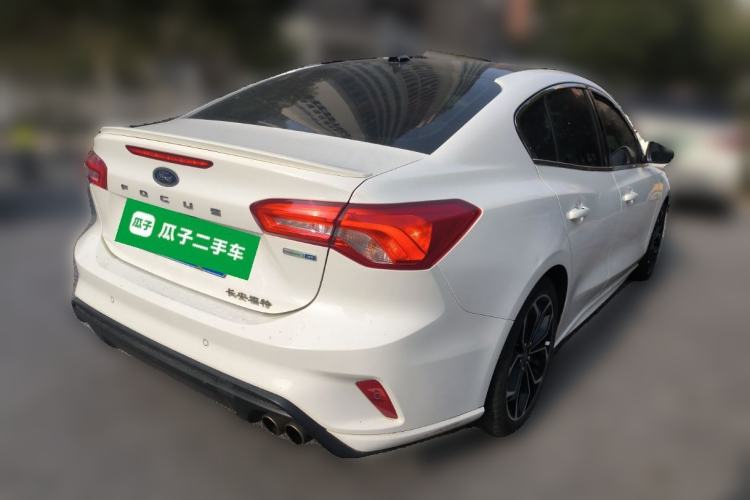 Used Ford Focus 2019 Sedan EcoBoost 180 Automatic ST Line Rear Right 45 Deg