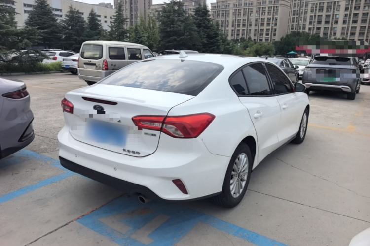 Used Ford Focus 2019 Sedan EcoBoost 180 Automatic Trend Edition Rear Right 45 Deg
