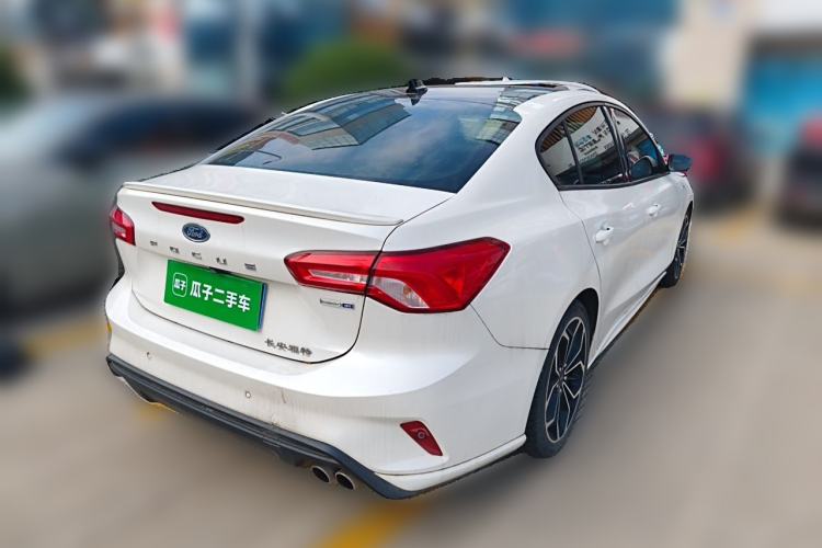 Used Ford Focus 2019 Sedan EcoBoost 180 Automatic ST Line Rear Right 45 Deg