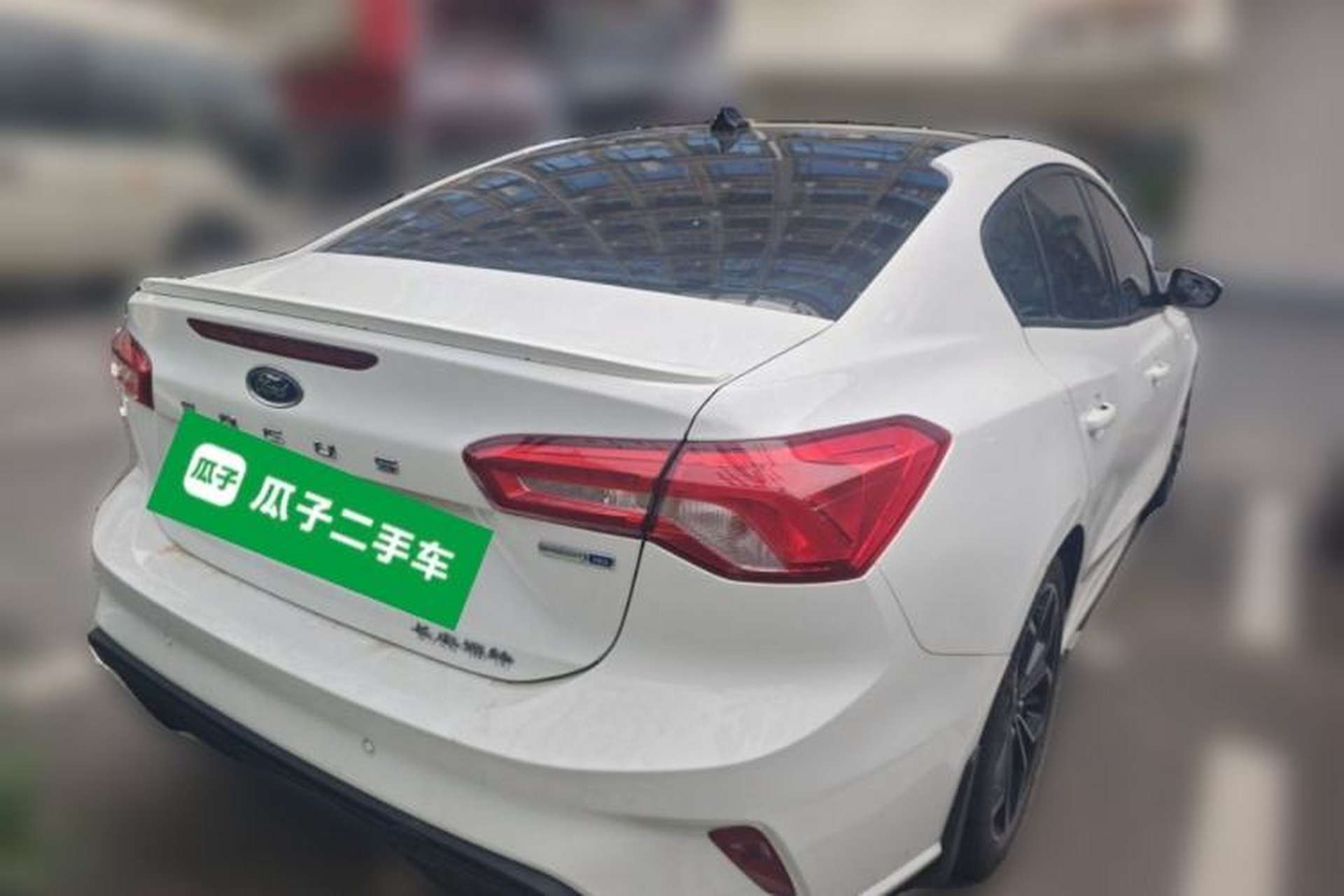 Used Ford Focus 2019 Sedan EcoBoost 180 Automatic ST Line Rear Right 45 Deg